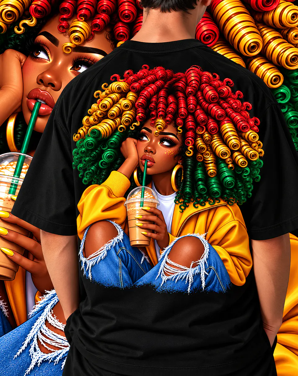 Pack + de 50 artes Consciência Negra em PNG para Camisetas  | DTF, Sublimação e Silk 14