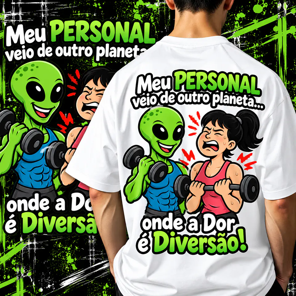 Pack Humor + 50 Artes PNG para Camisetas | DTF, Sublimação  5