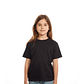 Polera negra lisa unisex manga corta - Miniatura 5