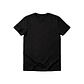 Polera negra lisa unisex manga corta - Miniatura 1