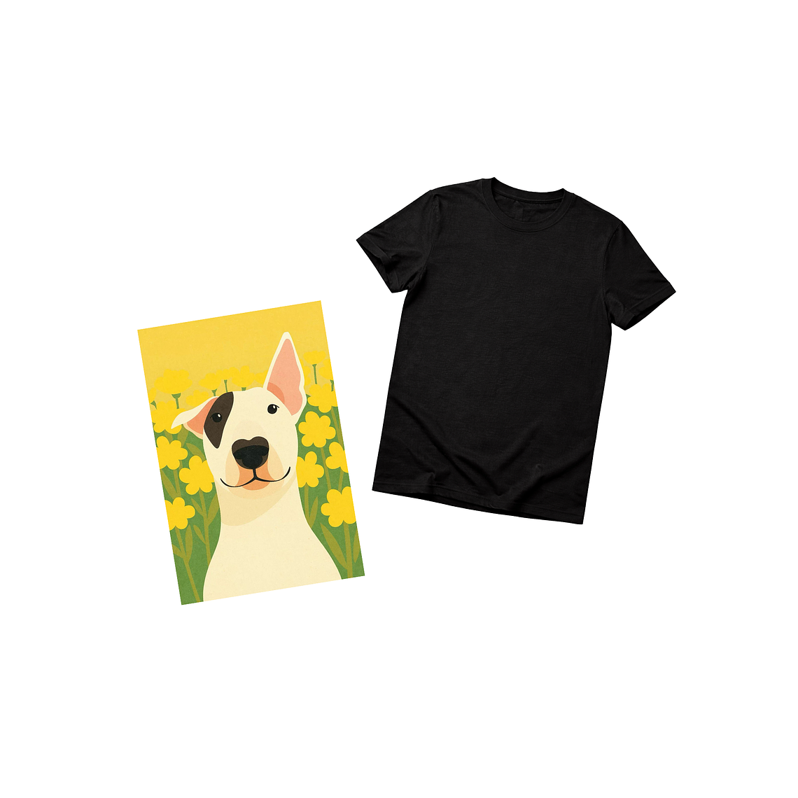 Kit Creativo Textil Niños bull terrier 1