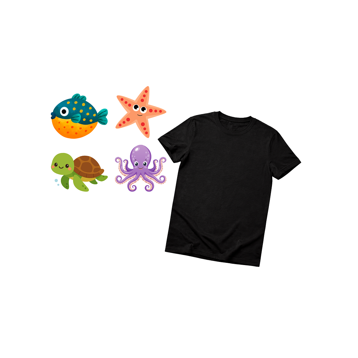 Kit Creativo Textil Niños marino 1