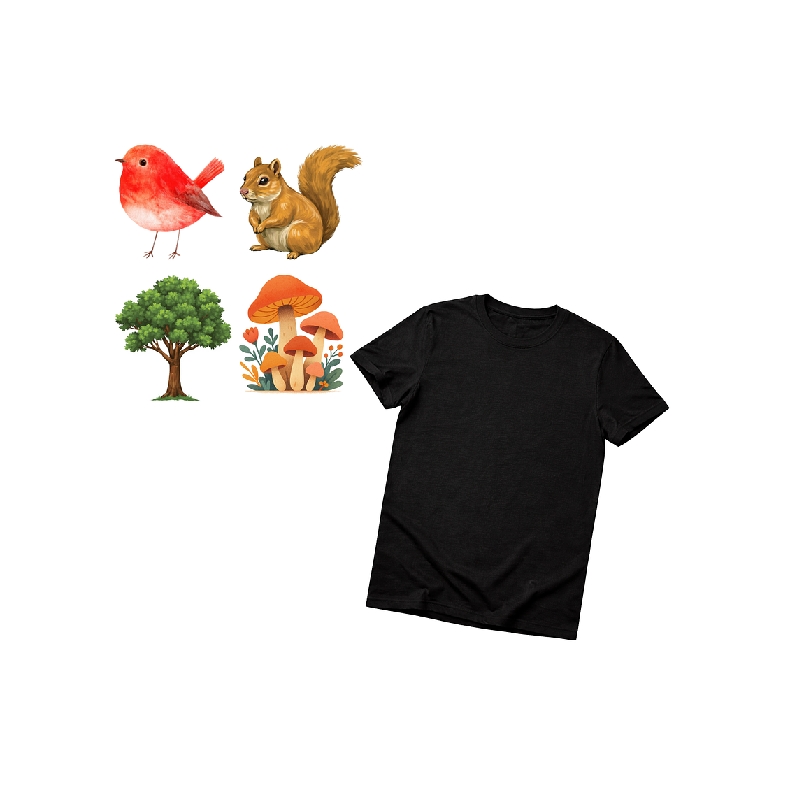 Kit Creativo Textil Niños woods 1