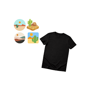 Kit Creativo Textil Niños desierto