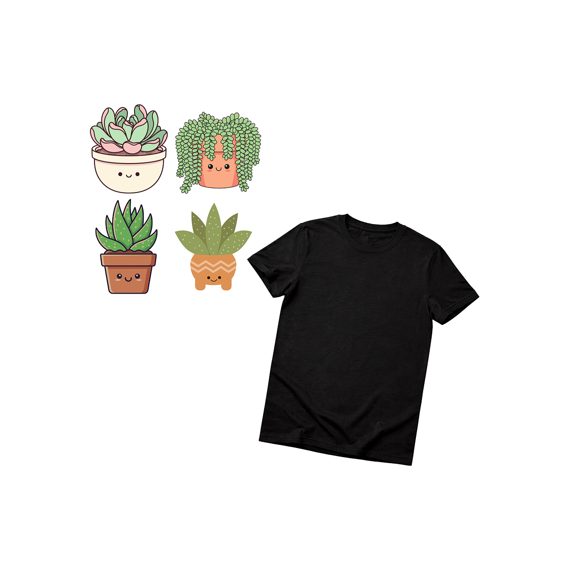 Kit Creativo Textil Niños suculenta 1