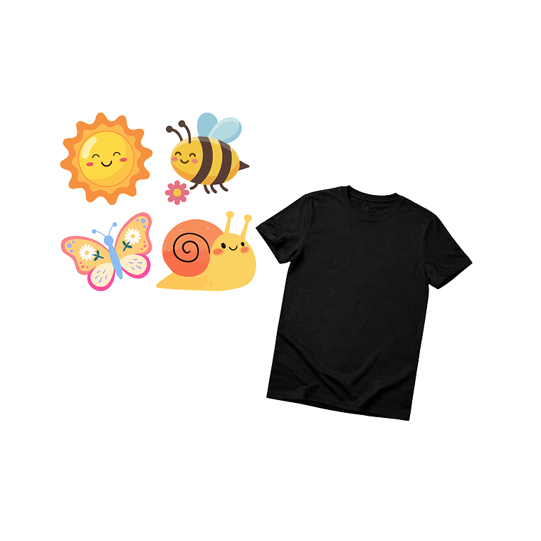 Kit Creativo Textil Niños bee 1