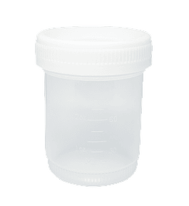 Vaso para recolección de muestra no estéril premium 120 ML c/750 piezas