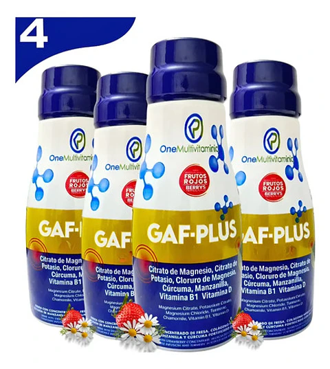 Gaf Plus Multivitamínico X4 Antidolor
