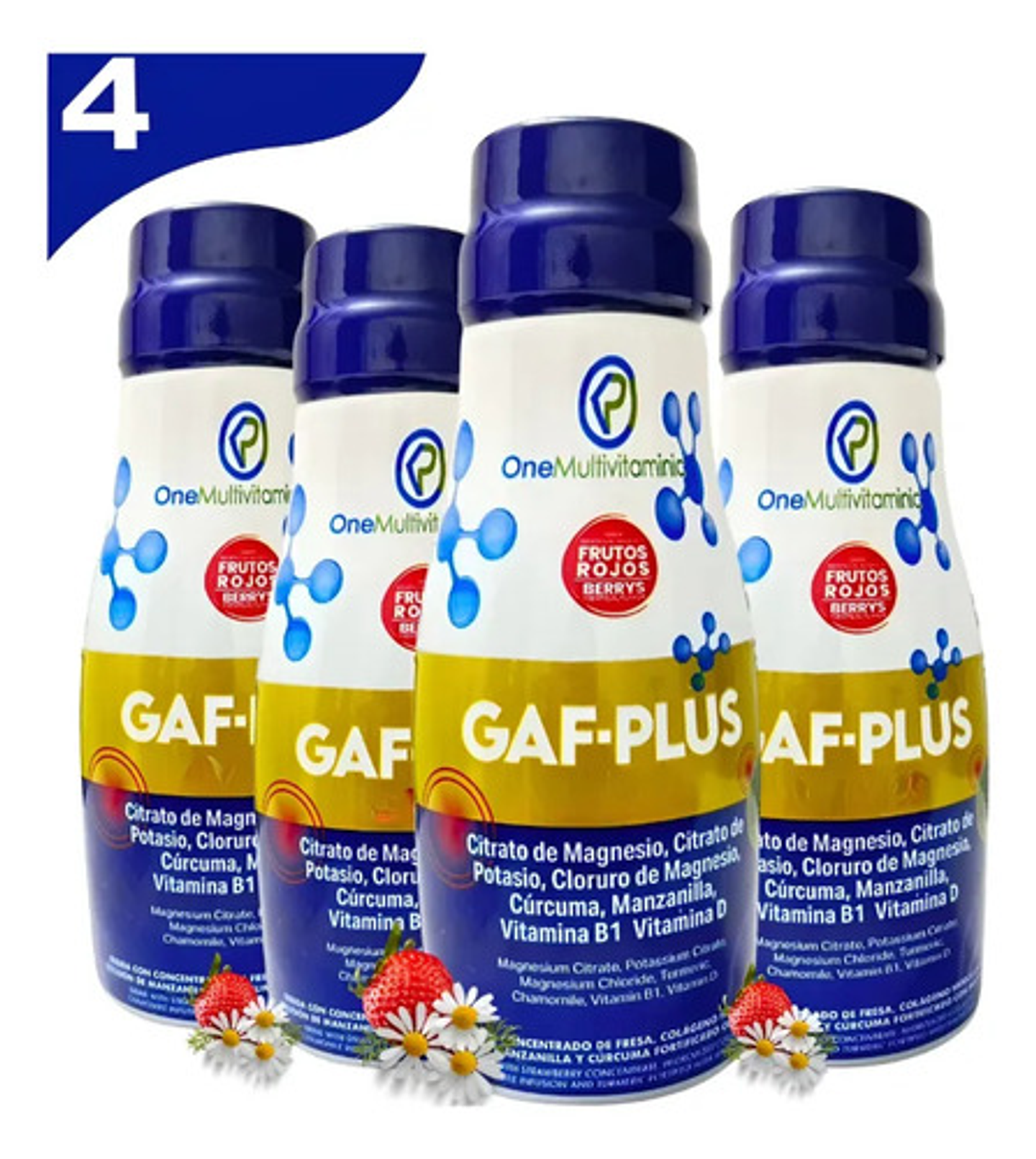 Gaf Plus Multivitamínico X4 Antidolor 1