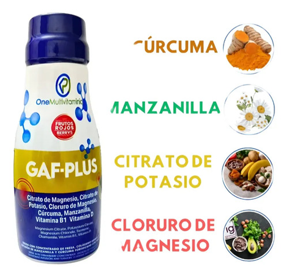 Gaf Plus Original Multivitaminico Antiflamatorio 3