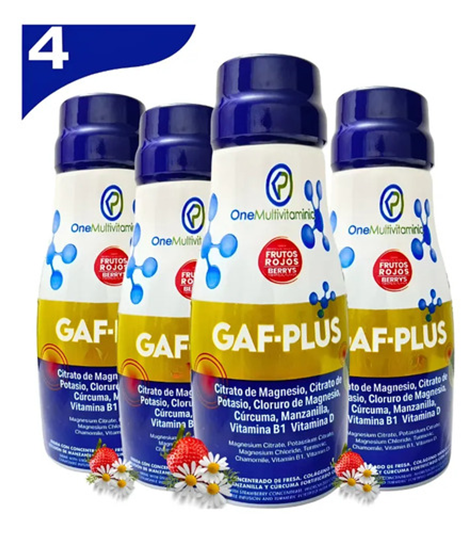 Gaf Plus Multivitamínico X4 Antidolor 1