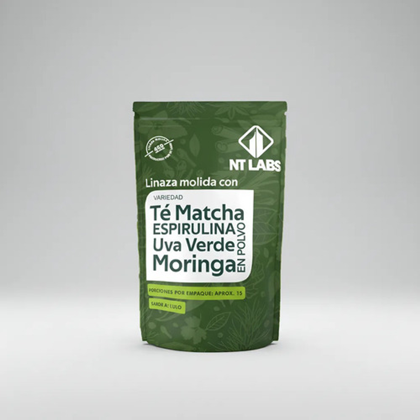 Suplemento Nutricional Nt Labs Té Matcha Espirulina Lulo 450 7