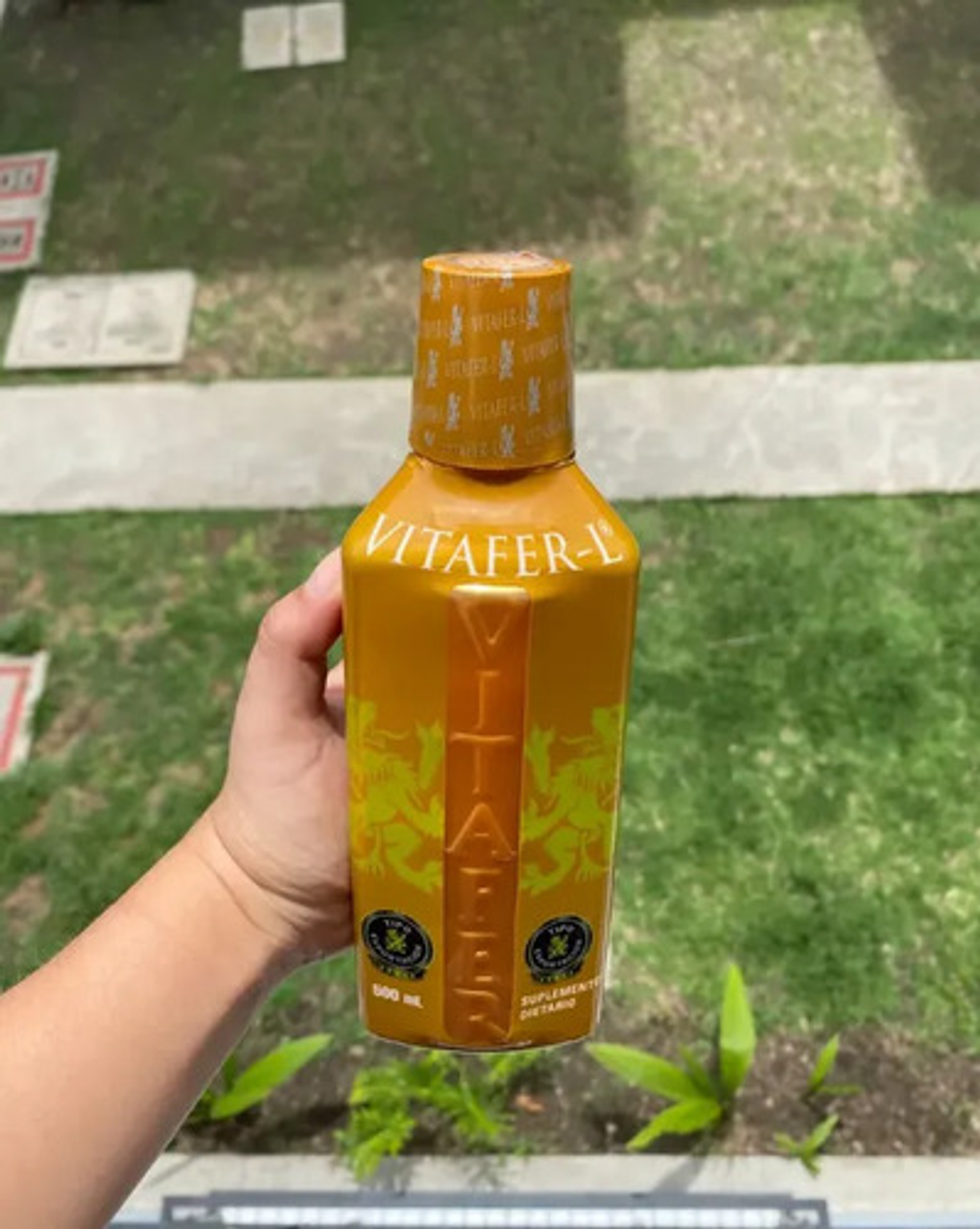 Vitáfer X3- L Gold Bebida 500ml Energizante Original Natural 7