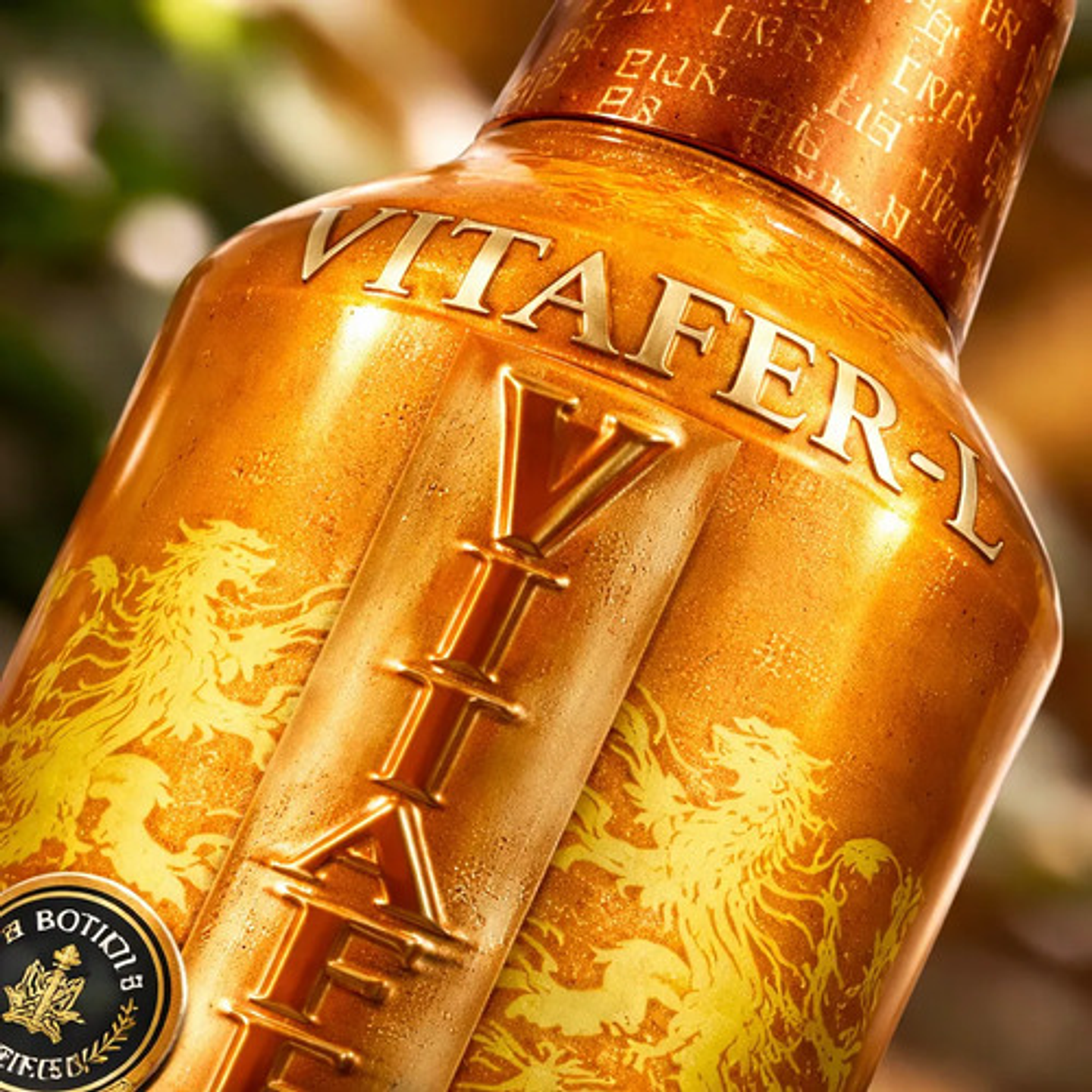 Vitáfer X3- L Gold Bebida 500ml Energizante Original Natural 9