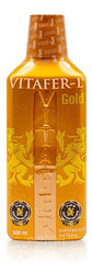 Vitafer-l Gold | Multivitaminico Potenciador | 500ml Pack X 3 Caramelo - Miniatura 4