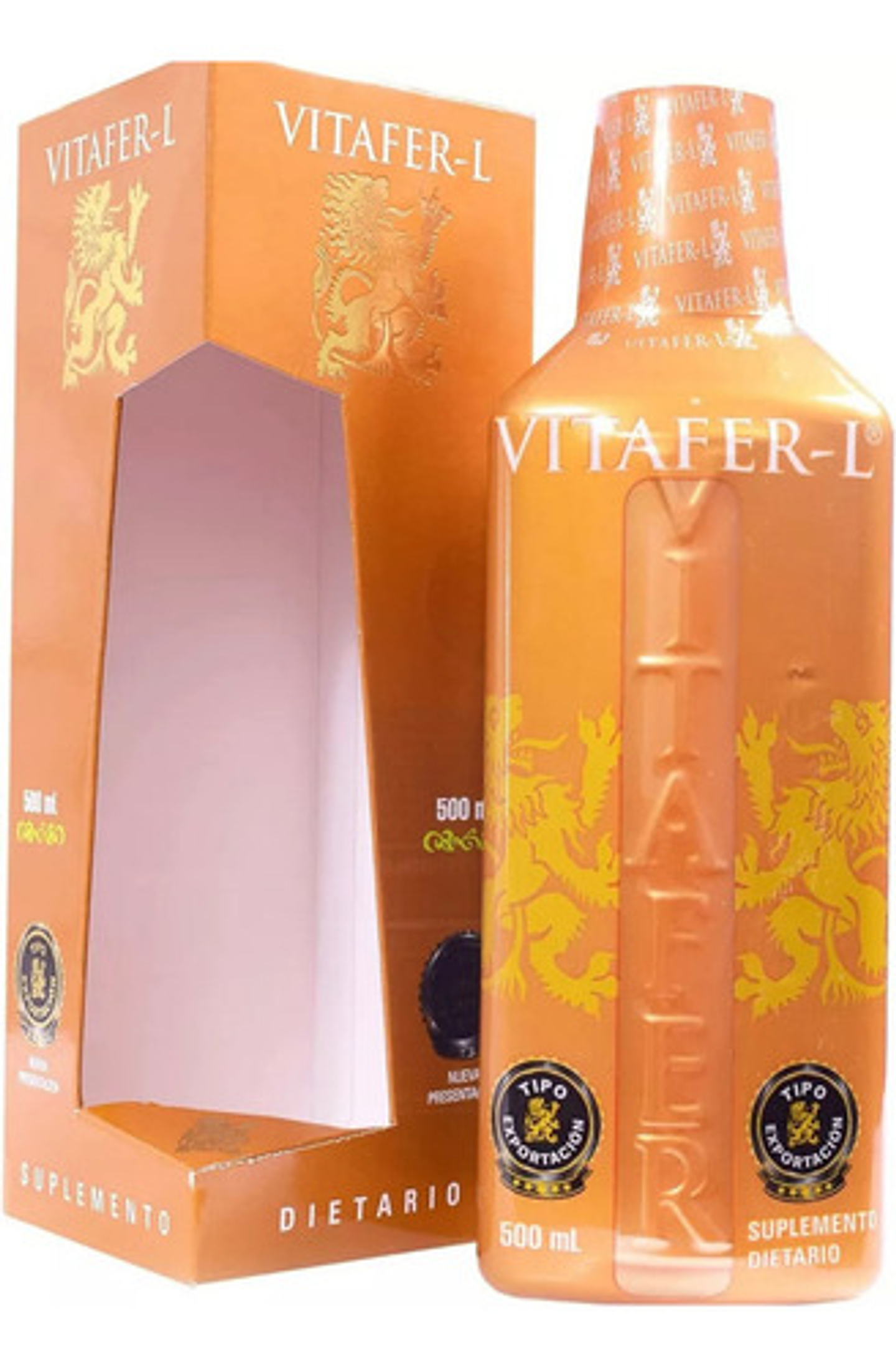 Vitafer-l Pack X 6 Multivitaminico Potenciador | 500ml Pack 5