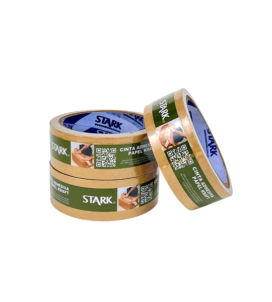 CINTA ADHESIVA KRAFT. RF: AP-50.  UNIDAD POR CAJA 72