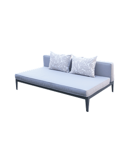 Sofá Loveseat sin descansa brazos San Carlos 