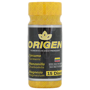 ORIGEN 15 Discos Comprimidos