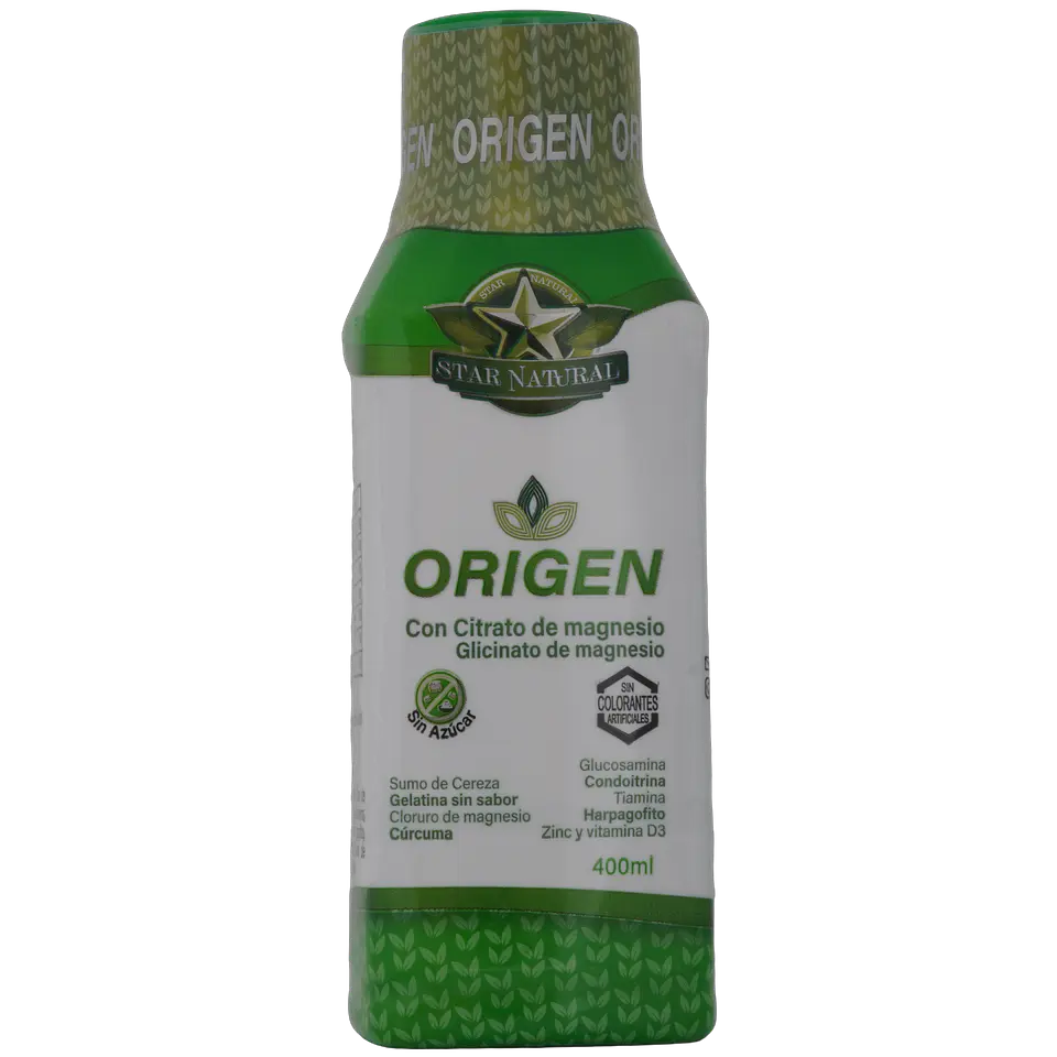 PACK ORIGEN CONT. 6 Unidades de 400mL cada una $18.666 ($112.000) 1