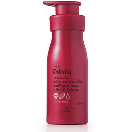 Crema  Nutritiva Cereza Y Avellana Corporal Natura 400ml