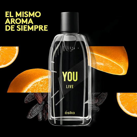 You Live Perfume Unisex Nuevo Esika 90ml Oferta