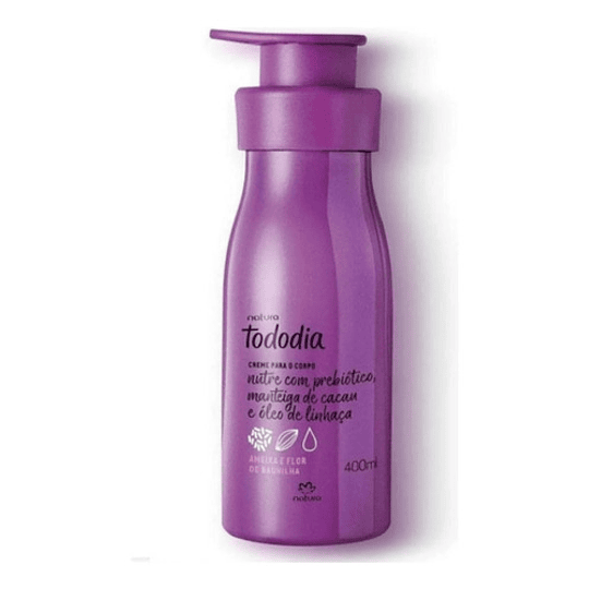 Crema Corporal Ciruela Y Flor De Vainilla Tododia Natura 400ML