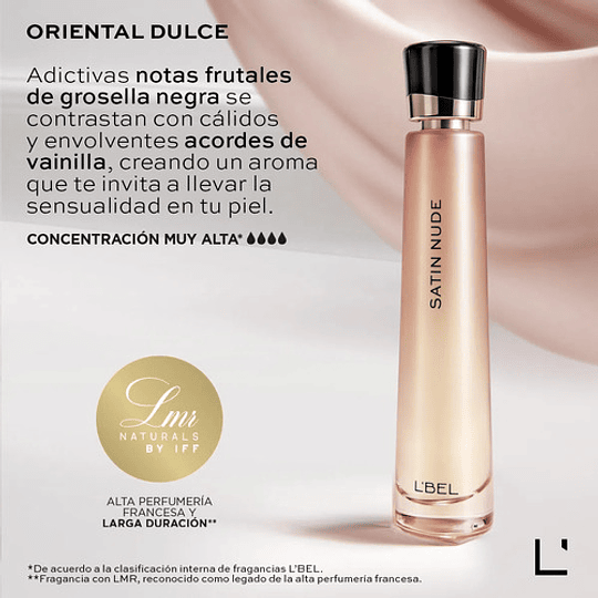 Satin Nude Lbel Esika Perfume Femenino 50ml Oferta