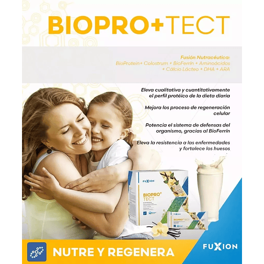 Biopro+ Tect Batido De Proteina De La Mas Alta Calidad Fuxion