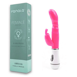 Vibrador Con Conejito De 8 Velocidades “Fanala”