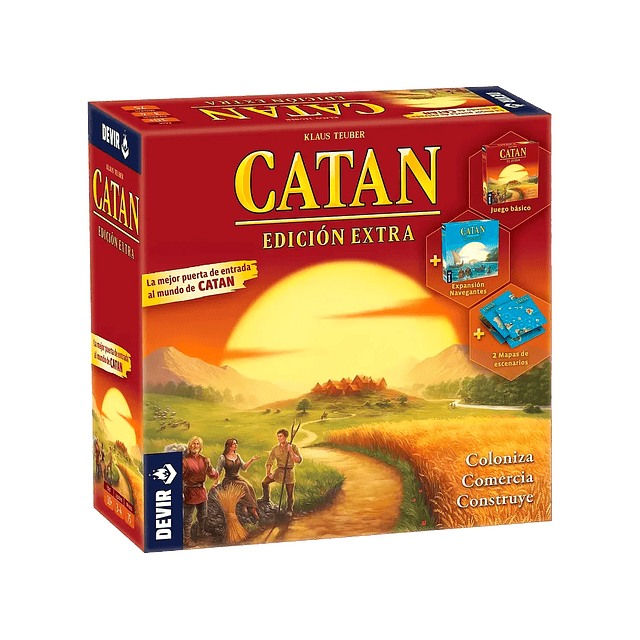 Catan Edición Extra (Base + Navegantes)