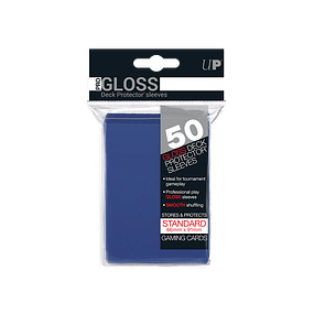 Protectores Standard Gloss Azul 50u