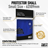 Protector Small 62x89mm Top Deck - Color Azul