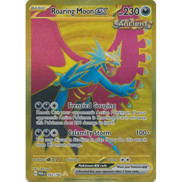 SVPR 262/182 Roaring Moonex Hyper Rare