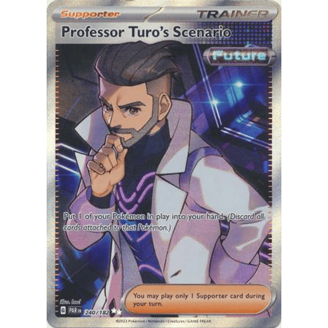 SVPR 240/182 Professor Turo's Scenario Ultra Rare