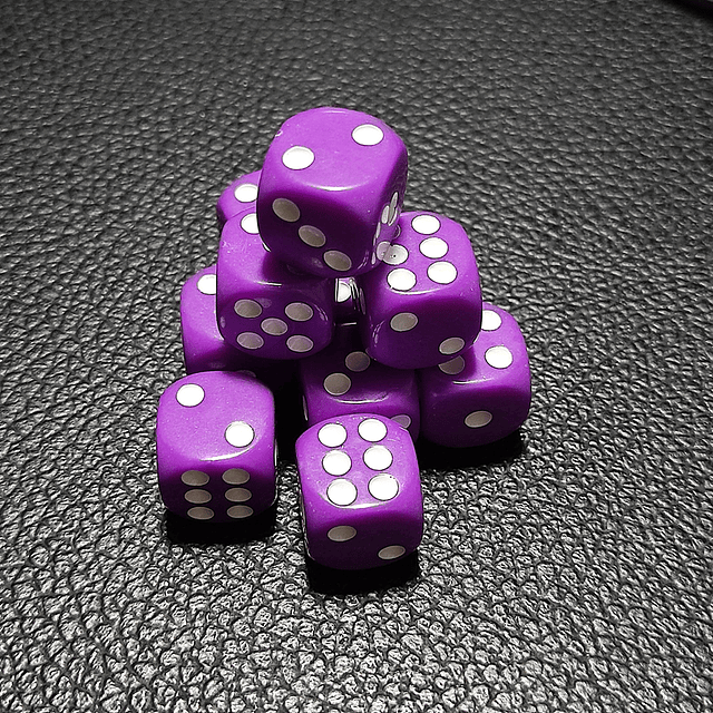 Set de dados 10D6 - lavanda