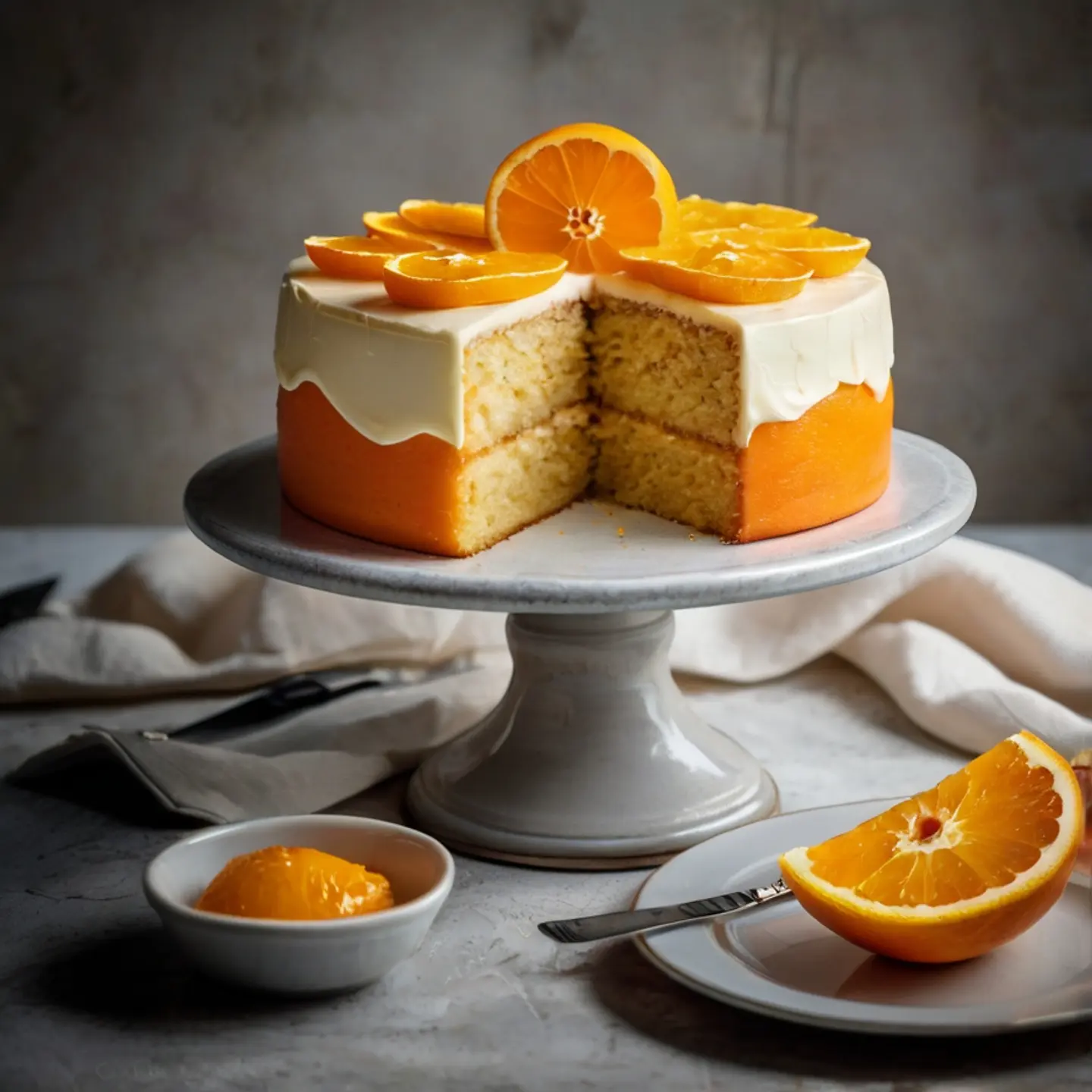 Orange Cake 1