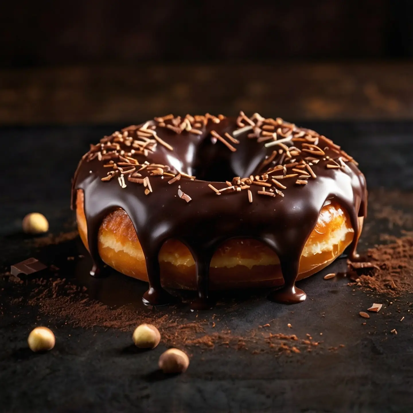 Chocolate donut 1