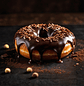 Chocolate donut - thumbnail 1