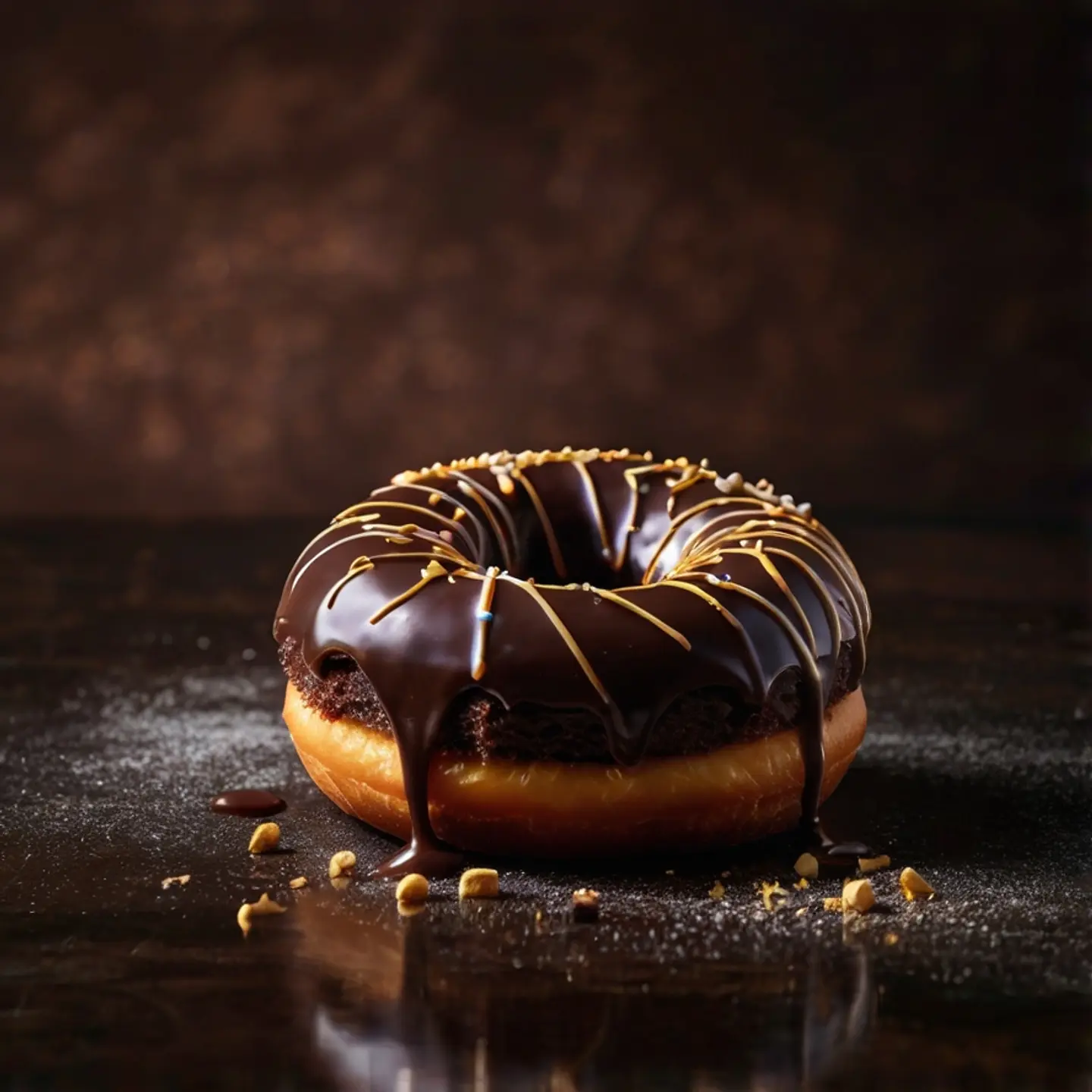 Chocolate donut 3
