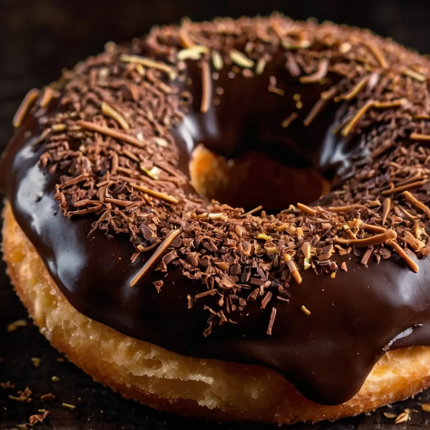 Chocolate donut 4