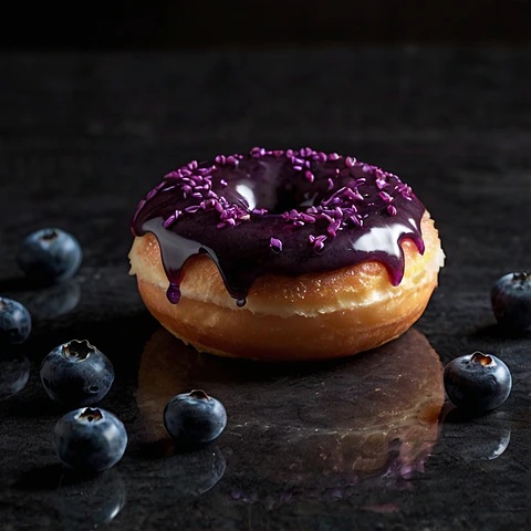 Blueberry Donut