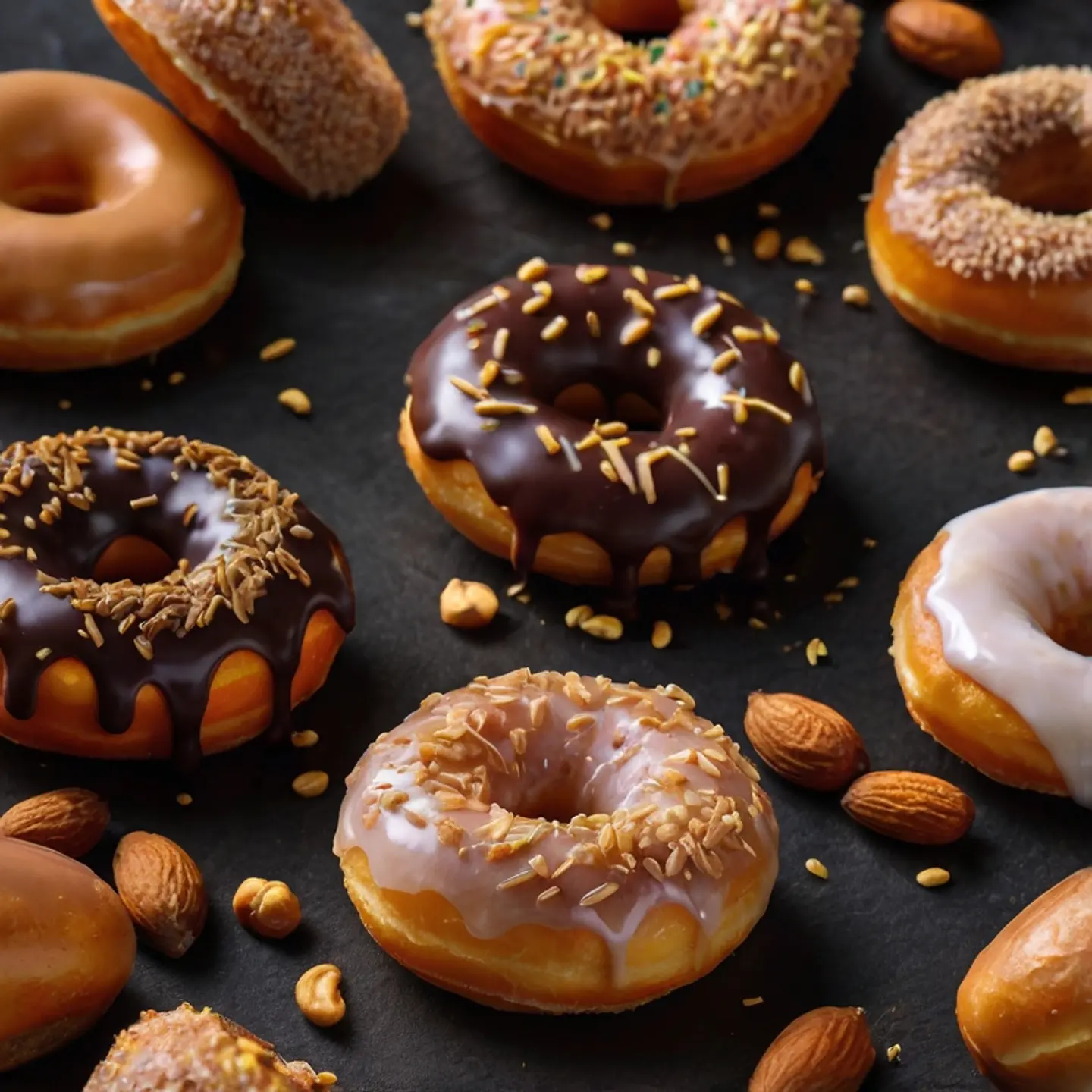 Hazel nut Donut 3