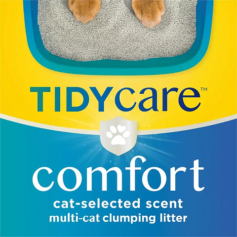 Purina Tidy Cats Tidy Care Comfort Scented Clumping Cat Litter Odor Control Low Dust Formula