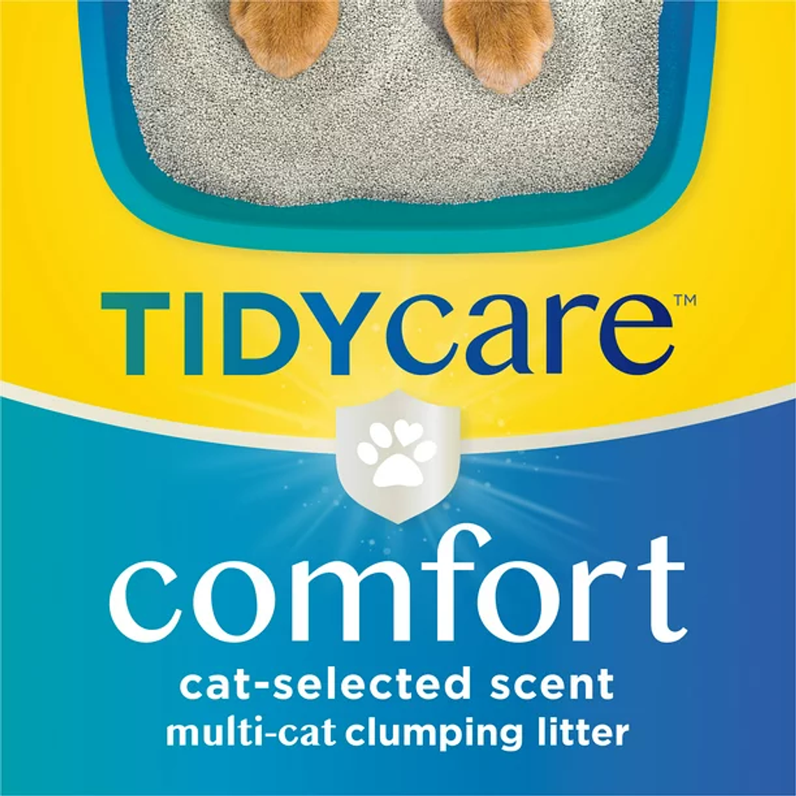Purina Tidy Cats Tidy Care Comfort Scented Clumping Cat Litter Odor Control Low Dust Formula 2