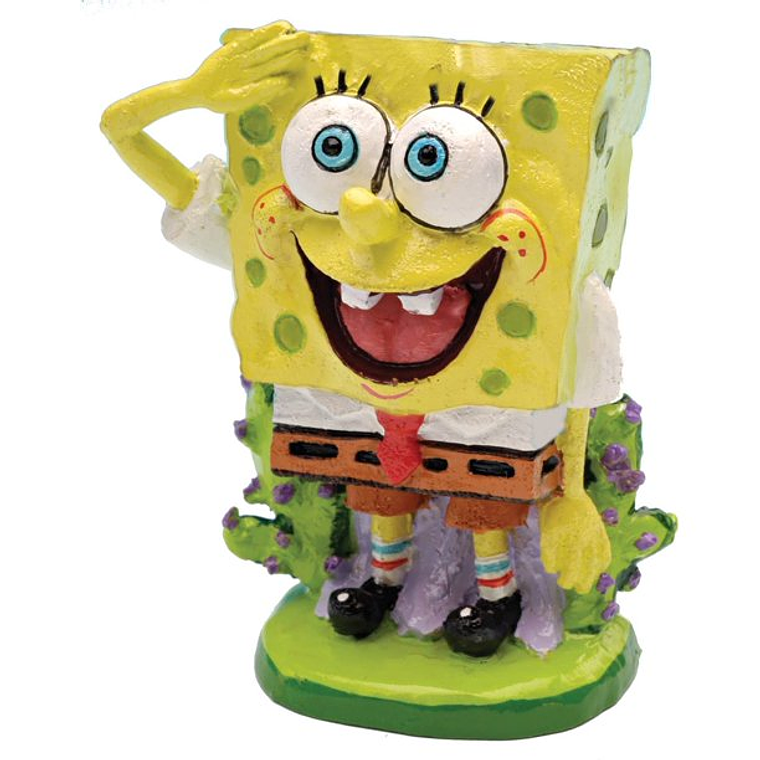Penn-Plax SpongeBob 7 Piece Mini Aquarium Ornament Set 2