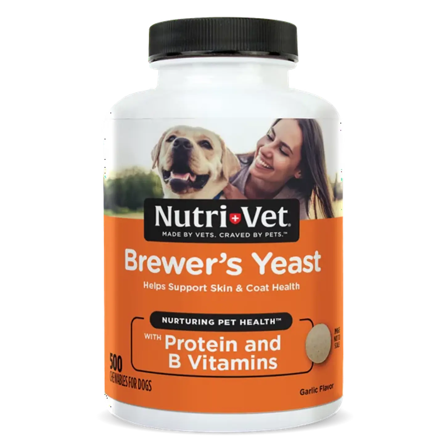 Nutri-Vet Brewer's Yeast and Garlic Chewable Tablets for Dogs 1
