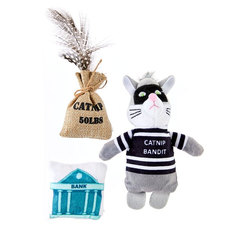 Vibrant Life Catnip Bandit Cat Toy, 3 Pieces 1