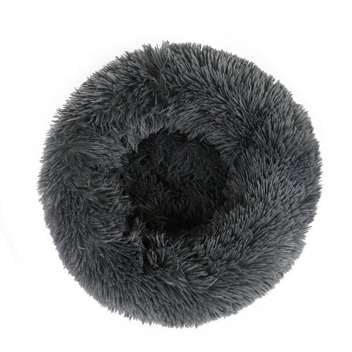 Round Plush Pet Bed for Dogs & Cats,Fluffy Soft Warm Calming Bed Sleeping Kennel Nest 12