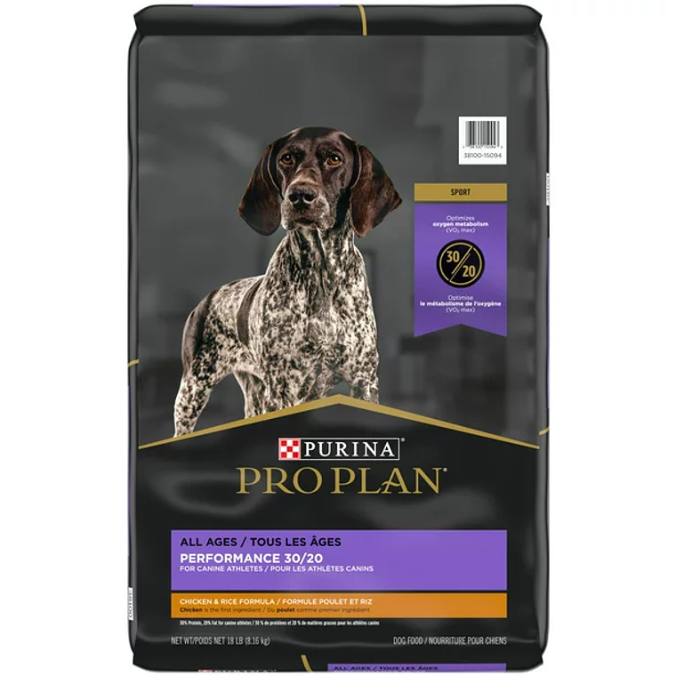Purina Pro Plan Performance 30/20 for Dogs of All Ages Chicken Rice 3